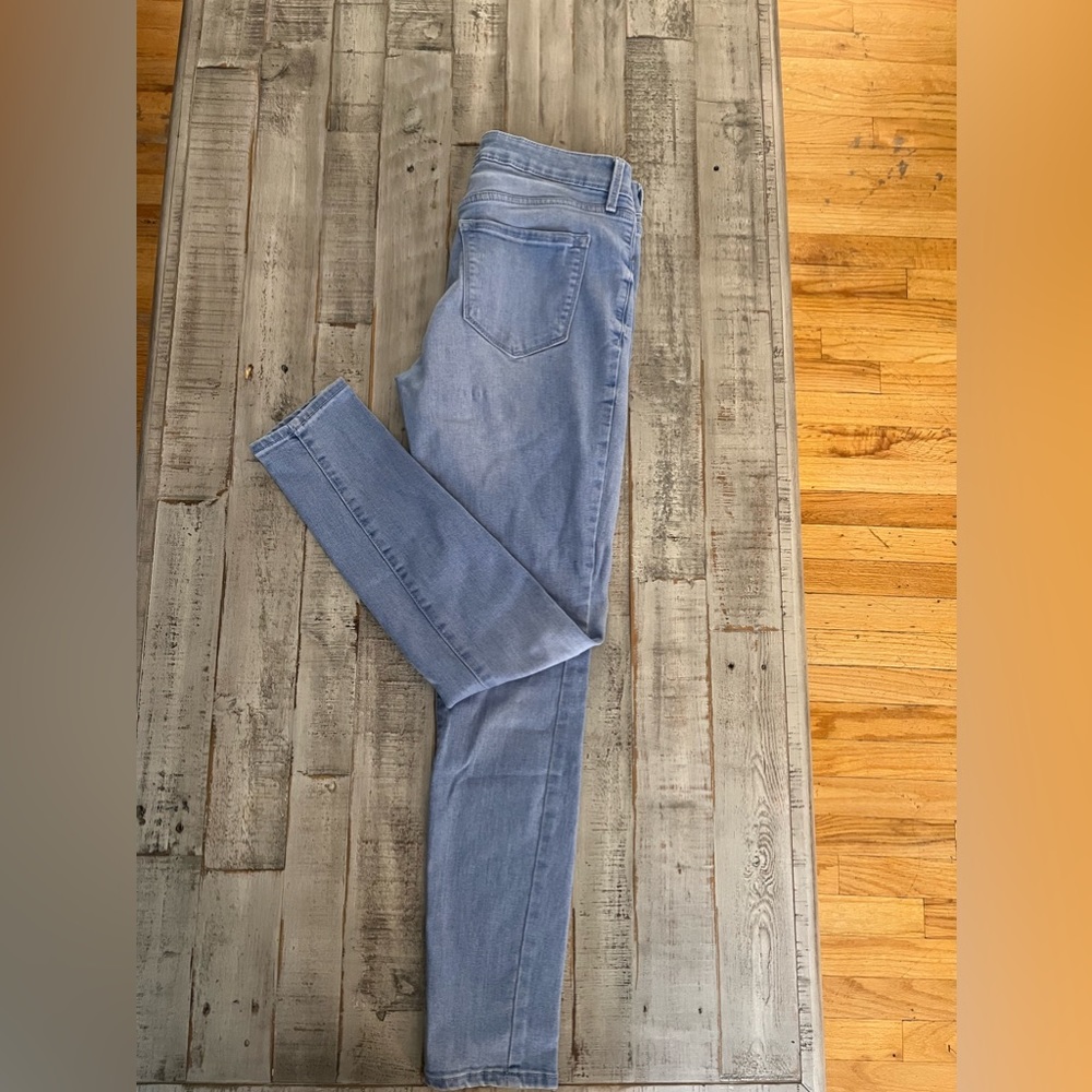 Light blue jeans